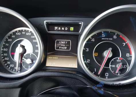 2015 Mercedes-Benz G 63 Amg 4Matic z USA, uszkodzony, nr VIN WDCYC7DF7FX240142